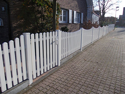 Zaun aus Alluminium